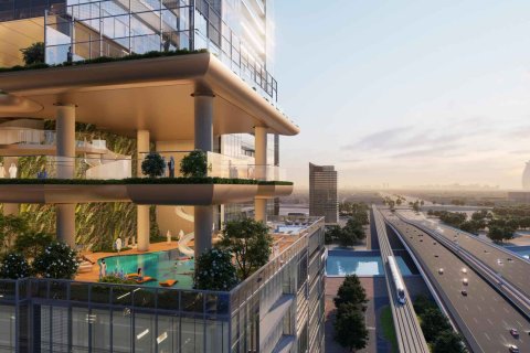 Квартира в Sobha Skyparks в Бизнес-Бэй, Дубай, ОАЭ 4 комнаты, 210.63м2 № 646648