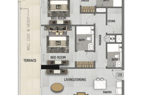 Appartement à vendre à  Dubai Silicon Oasis, Dubai, EAU 1 chambre, 70 m2 № 690269 - photo 5