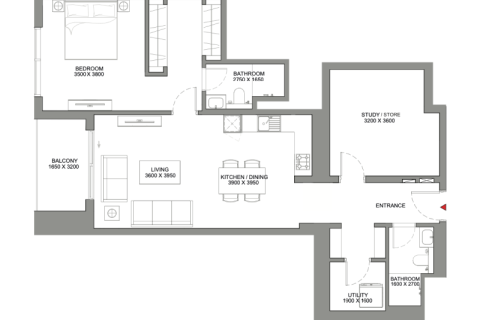 Apartament në Dubai, Emiratet e Bashkuara Arabe 1 dhomë gjumi, 59 m2. № 690267 - Foto 7