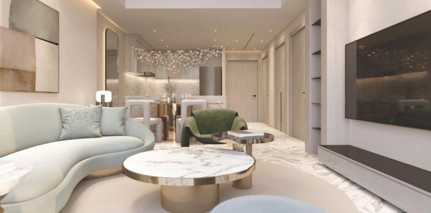 Apartemen di Dubai, UEA 2 kamar tidur, 85 m2 nomor 599249