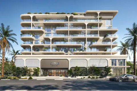 Apartmen di Dubai, UAE 1 bilik tidur, 82 meter persegi № 722554