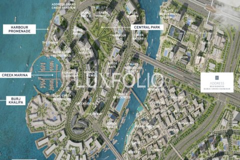 Διαμέρισμα σε Dubai Creek Harbour (The Lagoons), ΗΑΕ 2 υπνοδωμάτια, 103 τ.μ. Αρ. 627526 - φωτογραφία 7