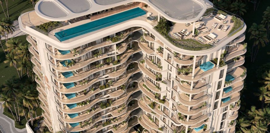 Byt v Esme Beach Residences v Dubai, SAE 1 ložnice, 117 m² Č.: 704847