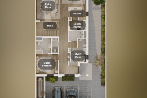 Maison de ville à vendre à  Abu Dhabi, EAU 5 chambres, 316 m2 № 716757 - photo 2