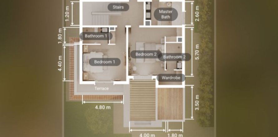 Вилла в Абу-Даби, ОАЭ 3 спальни, 29м2 № 716760