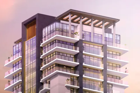 Apartment i Jumeirah Village Circle, Dubai, UAE 1 soveværelse, 70 kvm № 729149
