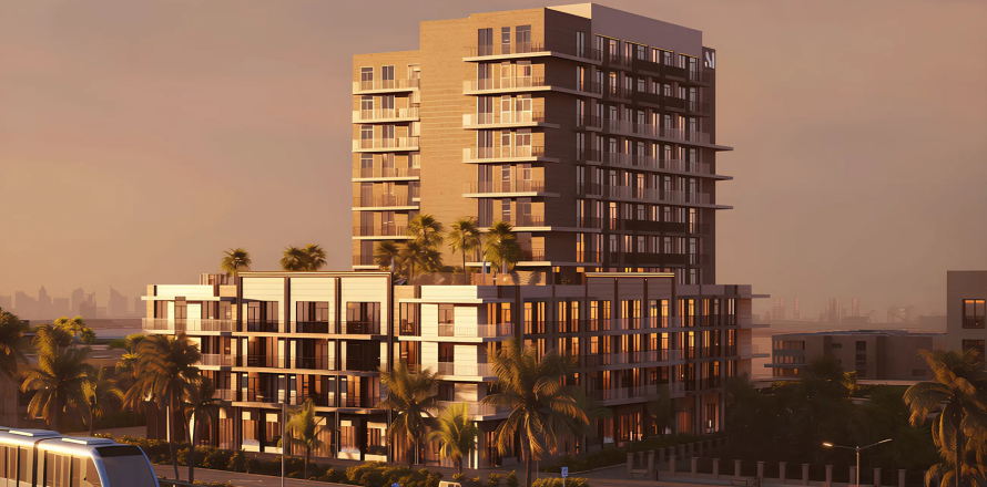 Dzīvoklis Downtown Jebel Ali, Dubaijā, AAE 1 istaba, 31 m2 Nr. 729807