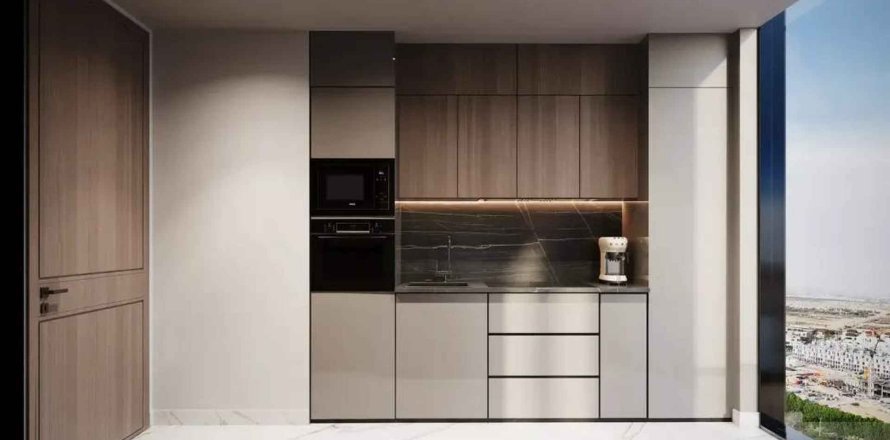 Apartmen di Bond Living di Dubai Residence Complex, UAE 1 bilik tidur, 78.13 meter persegi № 700543