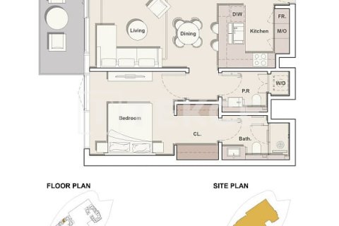 Apartment in Jumeirah Lake Towers, Dubai, UAE 3 bedrooms, 155 sq.m. № 705573 - photo 19