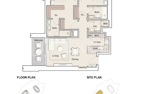 Apartment in Jumeirah Lake Towers, Dubai, UAE 3 bedrooms, 155 sq.m. № 705573 - photo 18