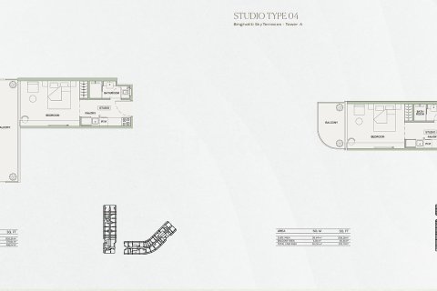 Apartment in Dubai, UAE 1 bedroom, 60 sq.m. № 691657 - photo 23