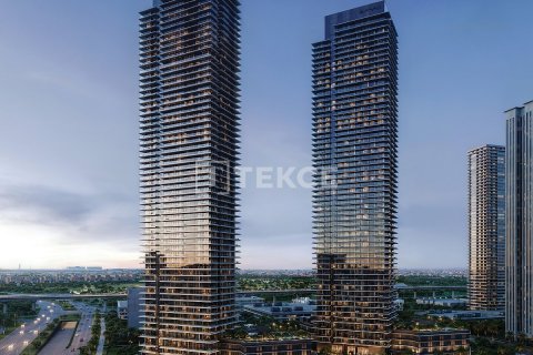 Apartmen di Dubai, UAE 1 bilik tidur, 70 meter persegi № 614111
