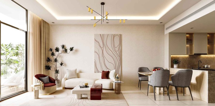 Квартира в Garnet by Siroya в Dubai South (Dubai World Central), Дубай, ОАЭ 3 комнаты, 108.82м2 № 705336