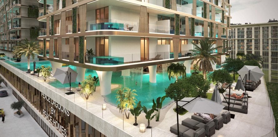 Apartman u Dubai, UAE 38 m2, 1 soba Br. 729797