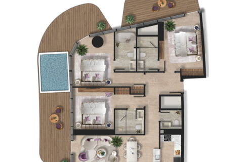 Apartamento para venda em Al Marjan Island, Ras Al Khaimah, EAU 1 quarto, 46 m2 № 690004 - foto 13