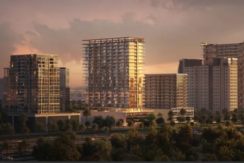 Byt v Al Jaddaf, Dubai, SAE 1 ložnice, 69.95 m² Č.: 752936 - fotografie 6