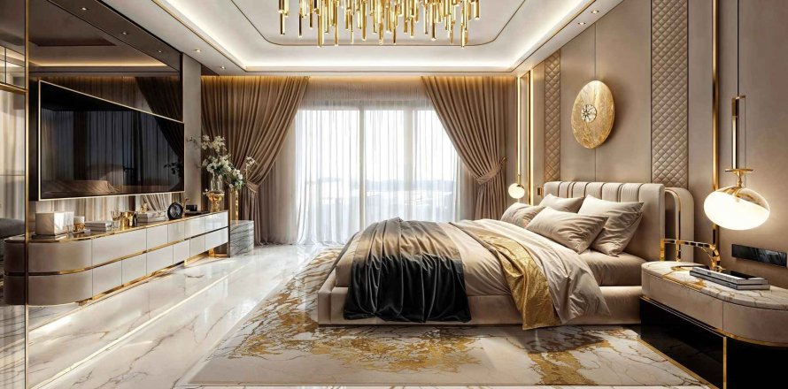 Apartament în Jumeirah Lake Towers, Dubai, EAU 4 dormitoare, 183.3 mp.  №434119