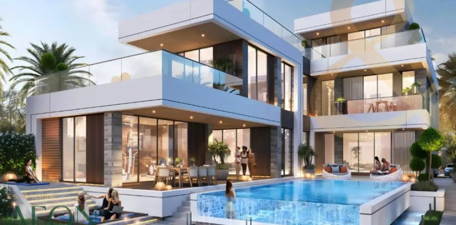 Řadový dům v Damac Lagoons, Dubai, SAE 5 ložnice, 144 m² Č.: 648339