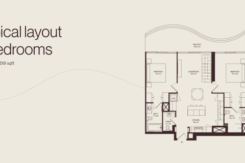 Apartamento para venda em Jumeirah Village Circle, Dubai, EAU 1 quarto, 69 m2 № 704298 - foto 16
