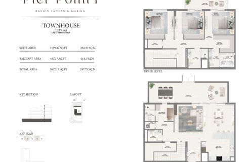 Apartament de vânzare în Mina Rashid, Dubai, EAU 1 dormitor, 72 mp. №704403 - poză 15