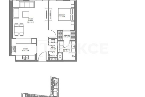 Wohnung zum Verkauf in Aljada, Sharjah, VAE 1 Schlafzimmer, 106 m2 Nr. 699449 - Foto 9