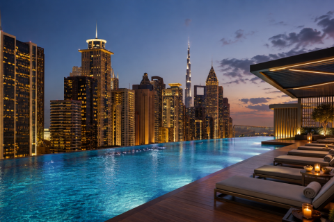 Byt v Al Satwa, Dubai, SAE 2 ložnice, 60 m² Č.: 697126
