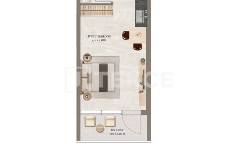 Apartament de vânzare în Dubai Land, Dubai, EAU 1 cameră, 45 mp. №730808 - poză 20