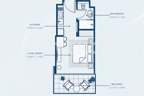 Apartman u gradu Dubai, UAE 1 soba, 36 m2 Br. 730875 - Slika 20