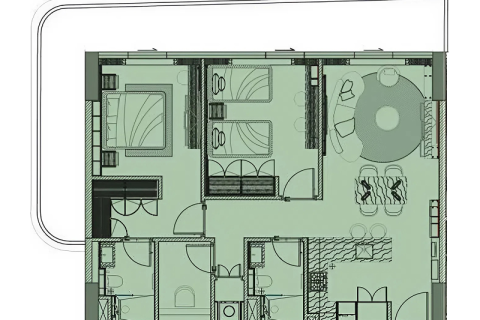 Apartament në Dubai Land, Emiratet e Bashkuara Arabe 1 dhomë № 732437 - Foto 8