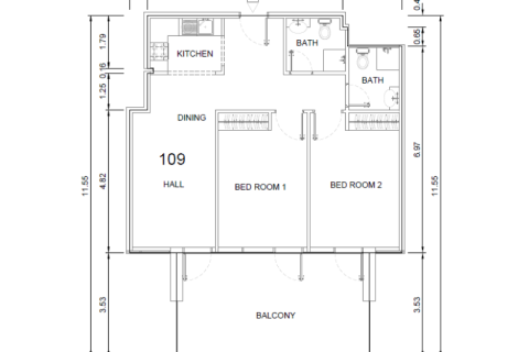 Appartement te koop in Dubai Land, Dubai, VAE 1 kamer, 3963 vr.m., nr 732420 - foto 4