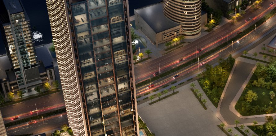 דירה ב Dubai, איחוד האמירויות 1 חדר, 221 מ"ר מספר 694480