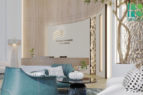 Apartmen di THE BEACH RESIDENCES di Al Marjan Island, Ras Al Khaimah, UAE 1 bilik tidur, 89.7 meter persegi № 497447 - foto 6