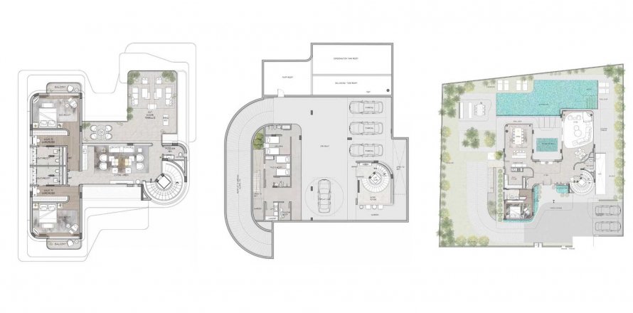 Meydan, Dubai, BAE’de villa FARM GARDENS 2 6 yatak odası, 1494.35 m&sup2; No 404594