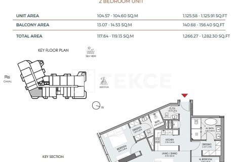 Apartamento para venda em Dubai, EAU 3 quartos, 206 m2 № 652906 - foto 25