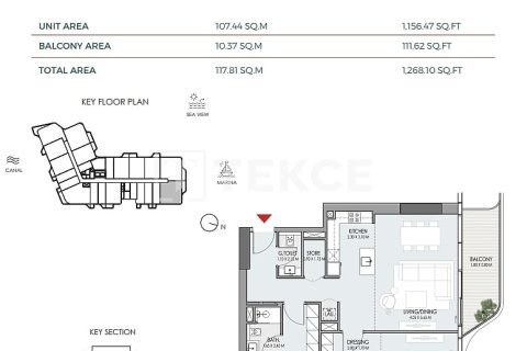 Apartamento para venda em Dubai, EAU 3 quartos, 206 m2 № 652906 - foto 19