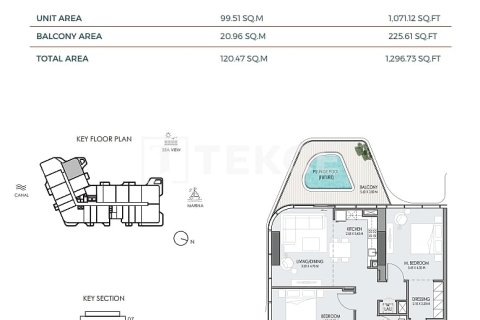 Apartamento para venda em Dubai, EAU 3 quartos, 206 m2 № 652906 - foto 30