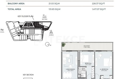 Apartamento para venda em Dubai, EAU 3 quartos, 206 m2 № 652906 - foto 24