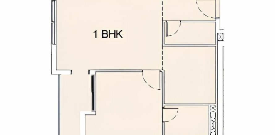 Appartement in Business Bay, Dubai, VAE 1 slaapkamer, 69.3 vr.m. nr 509943