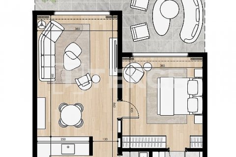 Apartament de vânzare în Al Marjan Island, Ras Al Khaimah, EAU 2 dormitoare, 121 mp. №623428 - poză 18