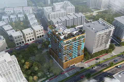 Apartament në Jumeirah Village Circle, Dubai, Emiratet e Bashkuara Arabe 1 dhomë, 37 m2. № 728426 - Foto 13