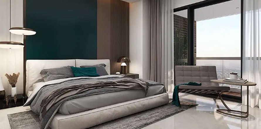 Apartament në Jumeirah Village Circle, Dubai, Emiratet e Bashkuara Arabe 1 dhomë, 37 m2. № 728426