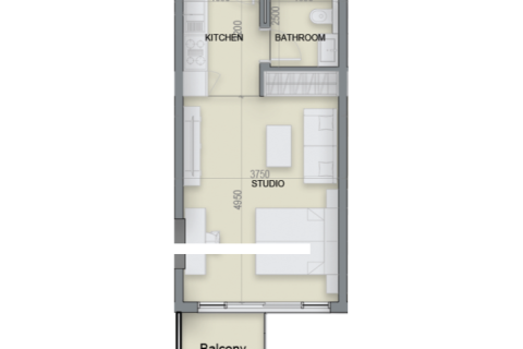 Купить квартиру в Discovery Gardens, Дубай, ОАЭ 1 комната, 33м2, № 732578 - фото 3