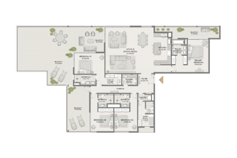 Apartment til salg i Umm Suqeim, Dubai, UAE 1 soveværelse, 67 kvm № 689896 - foto 11