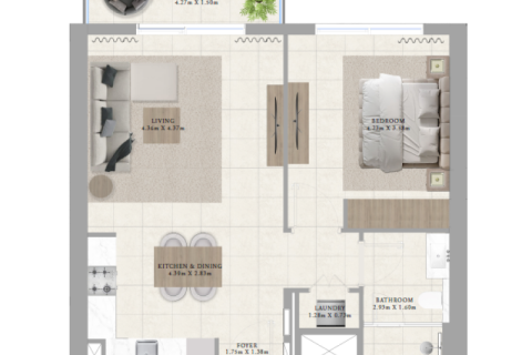 Appartamento in vendita a Dubai Hills Estate, Dubai, EAU 1 camera da letto, 67 mq. № 689895 - foto 3