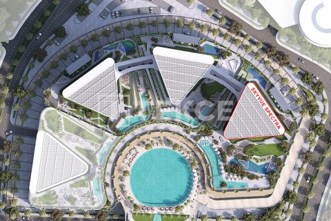 Apartmen di Dubai, UAE 1 bilik tidur, 77 meter persegi № 583116 - foto 14