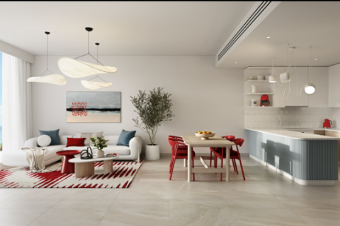 Al Marjan Island、Ras Al Khaimah、UAE にあるマンション販売中 1ベッドルーム、71 m2、No716847 - 写真 5