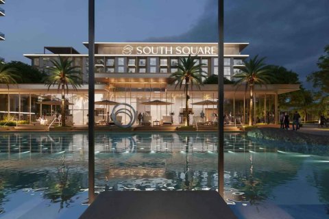 Apartament në South Square Tower S1 në Dubai South (Dubai World Central), Emiratet e Bashkuara Arabe 1 dhomë gjumi, 78.41 m2. № 715028