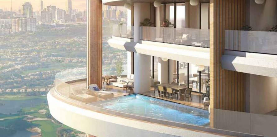 Huoneisto MADA'IN TOWER Dubai Marina, Arabiemiraatit 1 makuuhuone, 84.09 m2 № 448755