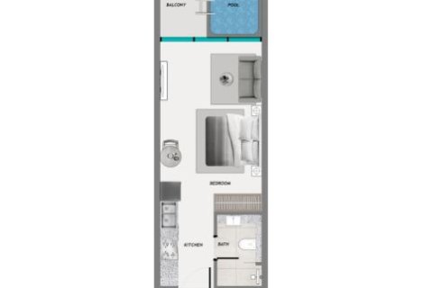 Apartment in Samana Resorts in Dubai Production City (IMPZ), UAE 1 room, 39 sq.m. № 728596 - photo 20