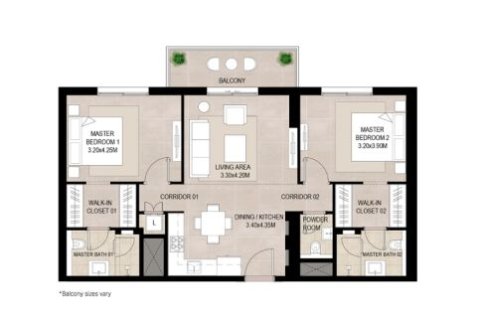 Appartement à vendre à Town Square, Dubai, EAU 1 chambre, 61 m2 № 728595 - photo 10